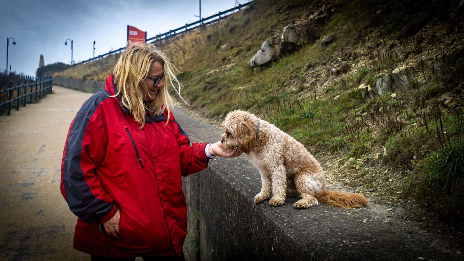 Woman with Dog Woman with Dog